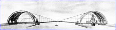 Проект моста ч-з Неву И