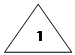 Равнобедренный треугольник:    1