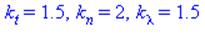 k[t] = 1.5, k[n] = 2, k[lambda] = 1.5