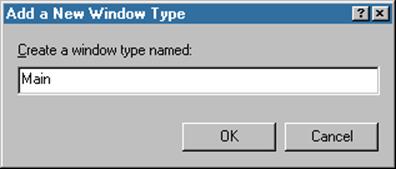 Add a New Window Type