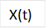 X(t)