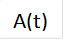 A(t)